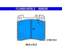 Pastiglie freno 13.0460-6036.2 ATE per MERCEDES-BENZ CLASSE S