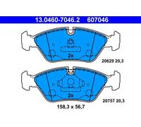 ATE Pastiglie freno 13.0460-7046.2 per BMW 3, 5, 6 e 3 Cabriolet