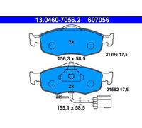 Pastiglie freno 13.0460-7056.2 ATE per FORD MONDEO I MONDEO I Tre volumi COUGAR