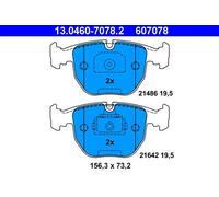 Pastiglie freno 13.0460-7078.2 ATE per BMW 5 5 Touring X5 7 X3