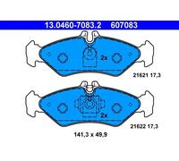 Pastiglie freno 13.0460-7083.2 ATE per MERCEDES-BENZ VW