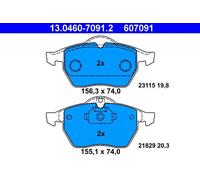 RIDEX Kit pastiglie freni Anteriore per OPEL Astra H Schrägheck (A04)