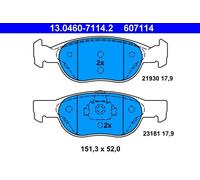 Pastiglie freno 13.0460-7114.2 ATE per LANCIA FIAT