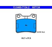 Pastiglie freno 13.0460-7134.2 ATE per PEUGEOT 406 406 Break 406 Coupé 607