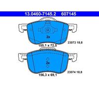 Pastiglie freno 13.0460-7145.2 ATE per VOLVO S80 I XC70 I Cross Country V70 II