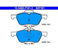 Set di pastiglie freno ATE 13.0460-7161.2, anteriore