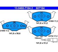 Set di pastiglie freno ATE 13.0460-7164.2, anteriore