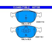 Pastiglie freno 13.0460-7186.2 ATE per FORD FOCUS I Turnier TRANSIT CONNECT