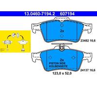 Pastiglie freno 13.0460-7194.2 ATE per SAAB OPEL FORD