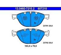 Pastiglie freno 13.0460-7210.2 ATE per BMW 7 5 5 Touring 6 Cabriolet 6