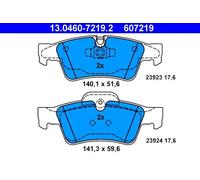 KIT PASTIGLIE FRENO POST ATE MERCEDES-BENZ CLASSE GL 350 I 4x4 195KW 10>12 13...