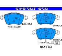 Pastiglie freno 13.0460-7242.2 ATE per VW AUDI SEAT