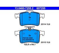 Pastiglie freno 13.0460-7255.2 ATE per JAGUAR XF I XK II Coupé XF SPORTBRAKE XJ