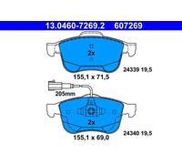 Pastiglie freno 13.0460-7269.2 ATE per ALFA ROMEO GIULIETTA