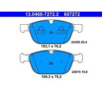 Pastiglie freno 13.0460-7272.2 ATE per VOLVO XC60 I SUV XC90 I VAN XC90 I