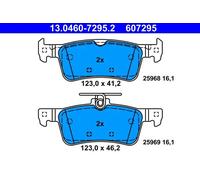 Set di pastiglie freno ATE 13.0460-7295.2, posteriore