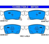 Pastiglie freno 13.0460-7324.2 ATE per OPEL ASTRA K ASTRA K Sports Tourer