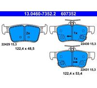 Set di pastiglie freno ATE 13.0460-7352.2, posteriore