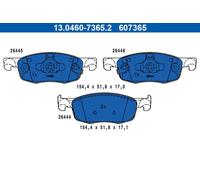 ATE 13.0460-7365.2 Kit pastiglie freni