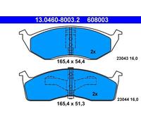 ATE Kit pastiglie freni 13.0460-8003.2 anteriore per Chrysler 300M / Voyager