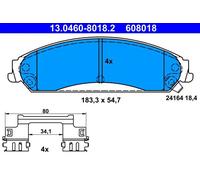 ATE 13.0460-8018.2 Kit pastiglie freni