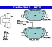 Pastiglie freno 13.0470-2768.2 ATE per ALFA ROMEO GIULIETTA