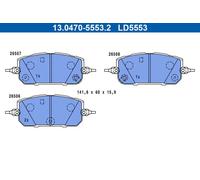 ATE 13.0470-5553.2 Kit pastiglie freni