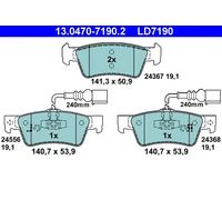 Pastiglie freno 13.0470-7190.2 ATE per VW TOUAREG