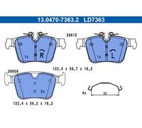 Pastiglie freno 13.0470-7363.2 ATE per VOLVO XC90 II V90 II Familiare S90 II