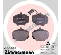 Pastiglie freno 20344.145.1 ZIMMERMANN per LAND ROVER DEFENDER Pick Up