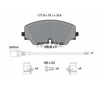 Pastiglie freno 2062601 TEXTAR per VW CUPRA AUDI