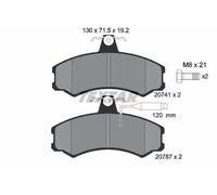 Pastiglie freno 2074101 TEXTAR per CITROËN FIAT PEUGEOT ALFA ROMEO VW MULTICAR