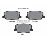 TEXTAR 2078201 Kit pastiglie freni