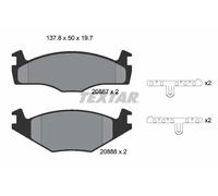 TEXTAR 2088710 Kit pastiglie freni
