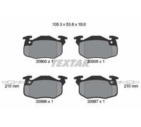 TEXTAR 2090506 Kit pastiglie freni