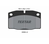 Pastiglie freno 2093903 TEXTAR per OPEL LOTUS