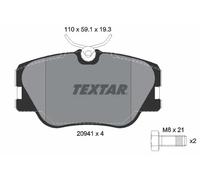 Pastiglie freno 2094102 TEXTAR per MERCEDES-BENZ 190 124 Tre volumi CLASSE E