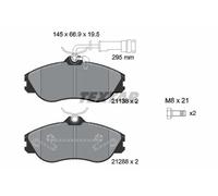 Pastiglie freno 2113802 TEXTAR per AUDI 100 C3 Tre volumi 200 C3 Tre volumi