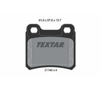 Pastiglie freno 2114001 TEXTAR per OPEL SAAB