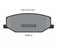Pastiglie freno 2114202 TEXTAR per SUZUKI SUPER CARRY Autobus SJ410 SJ413
