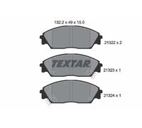 Pastiglie freno 2132201 TEXTAR per HONDA CIVIC IV Tre volumi CIVIC IV Hatchback