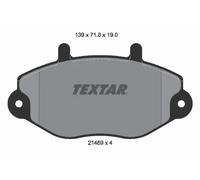 Pastiglie freno 2146901 TEXTAR per FORD TRANSIT Autobus TRANSIT Furgone