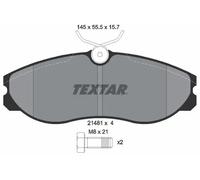 TEXTAR 2148101 Kit pastiglie freni