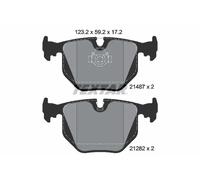 Set pastiglie freno, freno a disco TEXTAR 2148701 per BMW 3 (E46) 1.6 2002-2005
