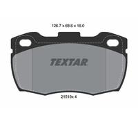 Pastiglie freno 2151901 TEXTAR per LAND ROVER DEFENDER Pick Up DEFENDER Cabrio