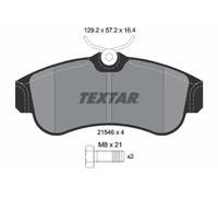 TEXTAR 2154601 Kit pastiglie freni