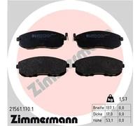 Pastiglie freno 21561.170.1 ZIMMERMANN per NISSAN MAXIMA III 200SX JUKE