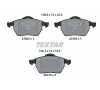Pastiglie freno 2162402 TEXTAR per AUDI VW