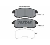 Textar Set pastiglie freno 2163301 anteriore