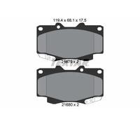 Pastiglie freno 2168003 TEXTAR per TOYOTA HILUX VII Pick-up